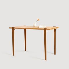 TIPTOE X HEJU Dining Table Lobo Reclaimed Oak Steel Legs 120cm