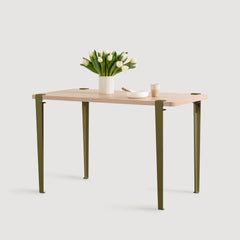 TIPTOE X HEJU Dining Table Lobo Oak Steel Legs 120cm