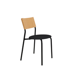 TIPTOE Chair SSD Soft Cushion Oak Steel Legs 82cm