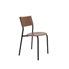 TIPTOE Chair SSD Walnut Steel Legs 82cm