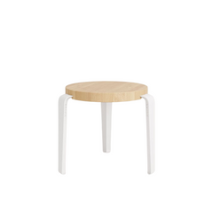 TIPTOE Kids Stool Mini Lou Oak Steel Legs