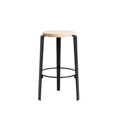 TIPTOE Stool Mi Lou Beech Steel Legs 66cm