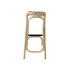 ORCHID EDITION Bar Stool Virage Rattan 83cm Blue