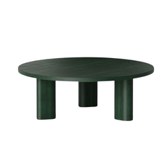 KANN DESIGN Coffee Table Forte Round Green Oak 100cm