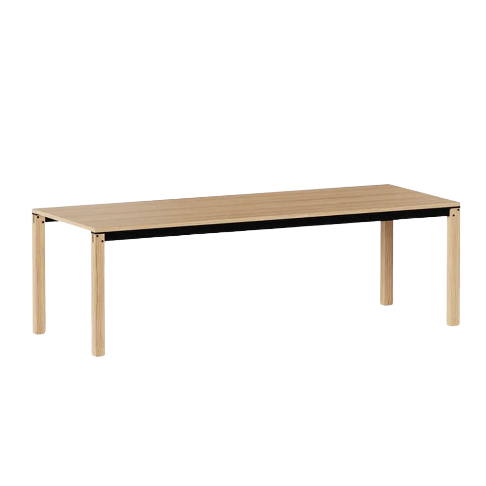 KANN DESIGN Dining Table Tal Natural Oak 200cm