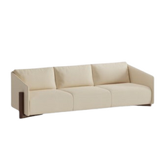 KANN DESIGN Sofa Timber 4 Seater Cream