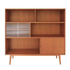 FURNIFIED Wall Cabinet Felix Teak 150cm