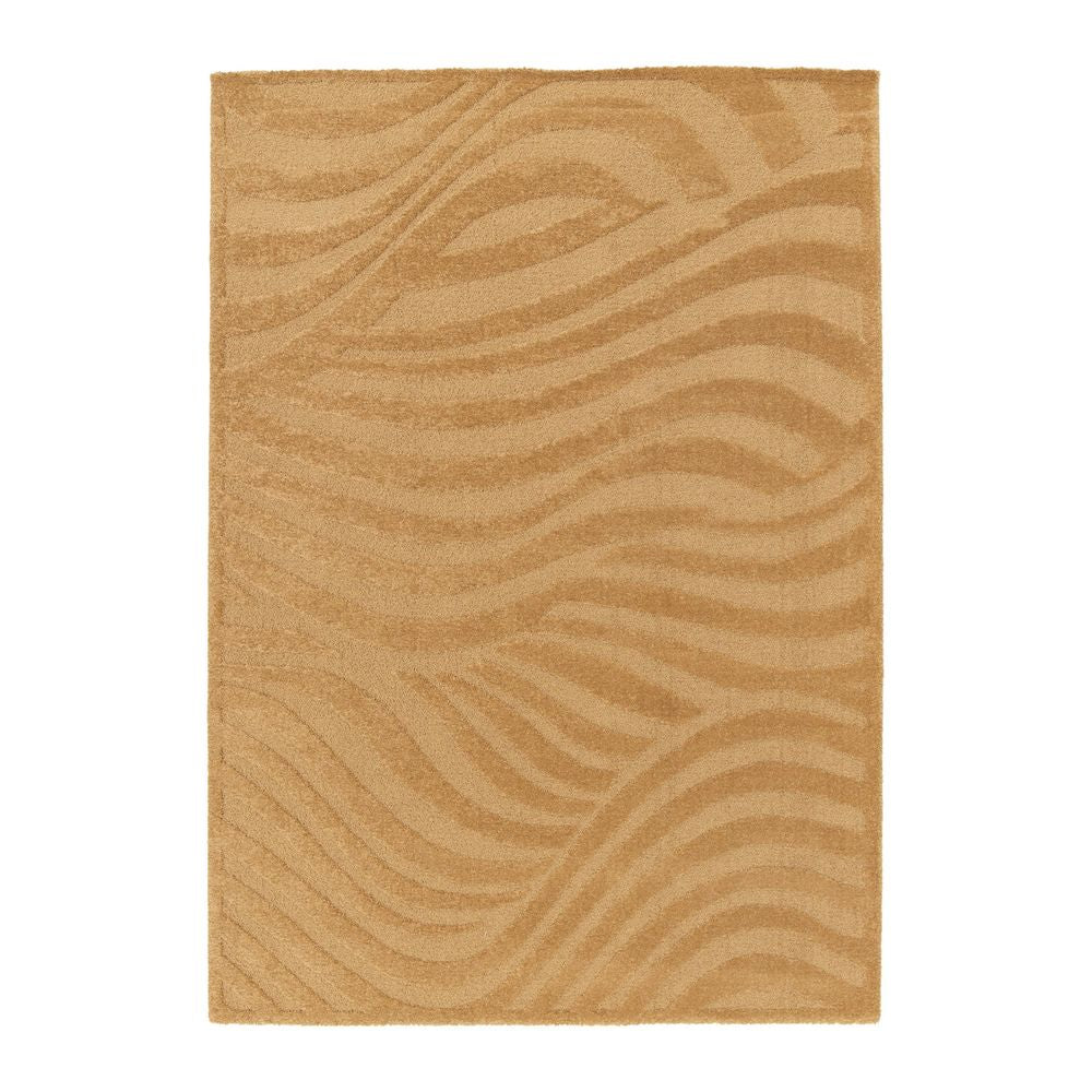 AFK LIVING Soft Rug Wave Brown