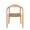 ZAGO Dining Armchair Anam Eucalyptus Colored Rope