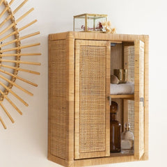 ORCHID EDITION Wall Cabinet Saigon Cane And Rattan 53cm