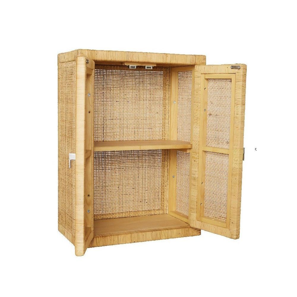 ORCHID EDITION Wall Cabinet Saigon Cane And Rattan 53cm