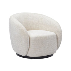 ZAGO Swivel Armchair Assa Loop Fabric Beige