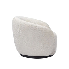 ZAGO Swivel Armchair Assa Loop Fabric Beige