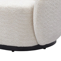 ZAGO Swivel Armchair Assa Loop Fabric Beige