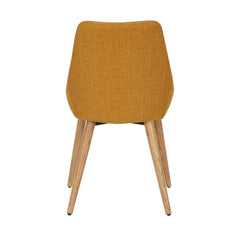 ZAGO Chair Bari Oak Legs Fabric