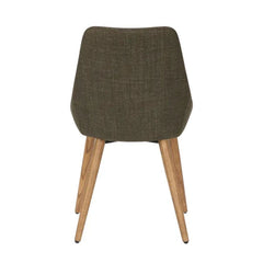 ZAGO Chair Bari Oak Legs Fabric