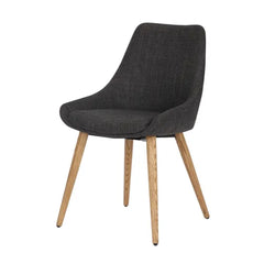 ZAGO Chair Bari Oak Legs Fabric