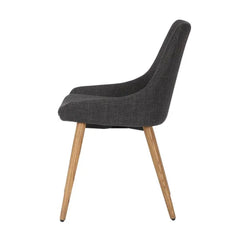 ZAGO Chair Bari Oak Legs Fabric