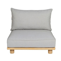 ZAGO Outdoor Sofa Module Benn Fabric And Acacia