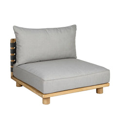 ZAGO Outdoor Sofa Module Benn Fabric And Acacia