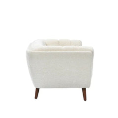 ZAGO Sofa 2-seater Beryl Wood Legs Terry Fabric