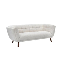 ZAGO Sofa 3-seater Beryl Wood Legs Terry Fabric