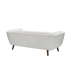 ZAGO Sofa 3-seater Beryl Wood Legs Terry Fabric