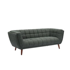 ZAGO Sofa 3-seater Beryl Wood Legs Fabric