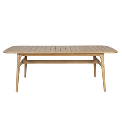 ZAGO Outdoor Dining Table Cavalo Acacia 180+40cm