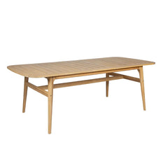 ZAGO Outdoor Dining Table Cavalo Acacia 180+40cm