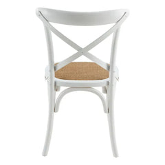 ZAGO Chair Bistrot Solid Wood Rattan