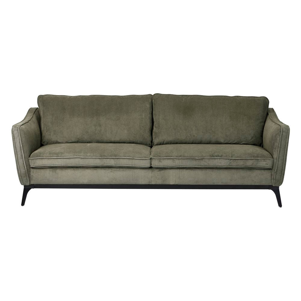 ZAGO 3-Seater Sofa Cleo Corduroy Fabric