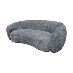 ZAGO 3-seater Sofa Cocoon Curly Wool Fabric