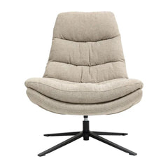 ZAGO Swivel Armchair Costa Sand Fabric