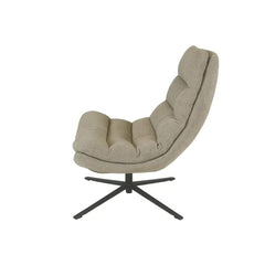 ZAGO Swivel Armchair Costa Sand Fabric