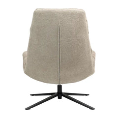 ZAGO Swivel Armchair Costa Sand Fabric