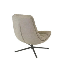 ZAGO Swivel Armchair Costa Sand Fabric