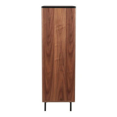 ZAGO Cabinet Nuance Metal Legs Walnut 140cm