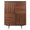 ZAGO Cabinet Nuance Metal Legs Walnut 140cm