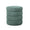 ZAGO Pouffe Fino Fur-Effect Fabric Emerald Green