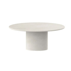 FURNIFIED Dining Table Hector Oval Microskin