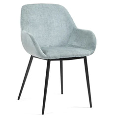 ZAGO Armchair Hibis Metal Legs Fabric