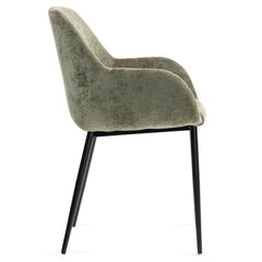 ZAGO Armchair Hibis Metal Legs Fabric