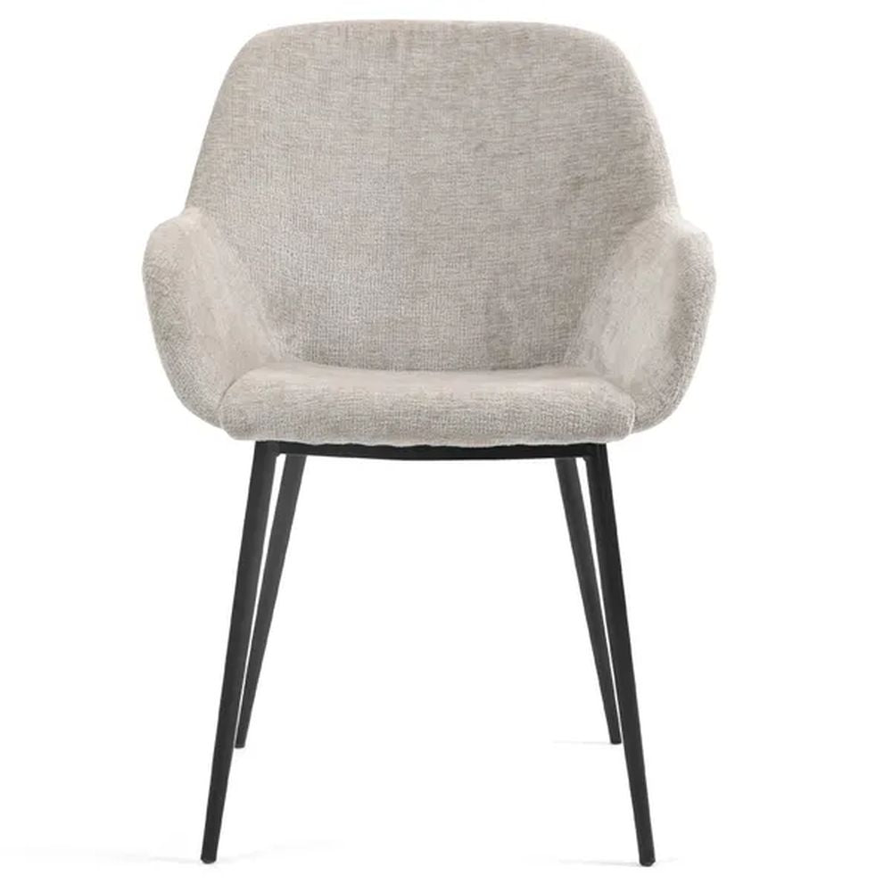 ZAGO Armchair Hibis Metal Legs Fabric