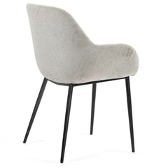 ZAGO Armchair Hibis Metal Legs Fabric