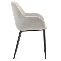 ZAGO Armchair Hibis Metal Legs Fabric