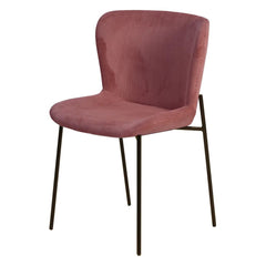 ZAGO Chair Holden Metal Legs Corduroy Fabric