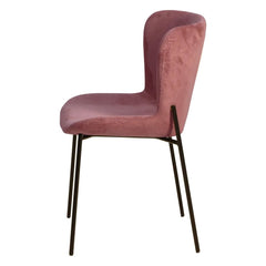 ZAGO Chair Holden Metal Legs Corduroy Fabric