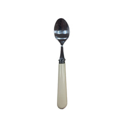 OPJET PARIS Coffee Spoon Serpette Stainless Steel Ivory