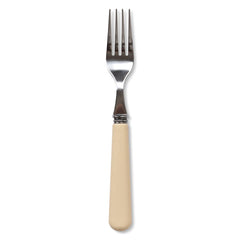 OPJET PARIS Fork Serpette Stainless Steel Ivory